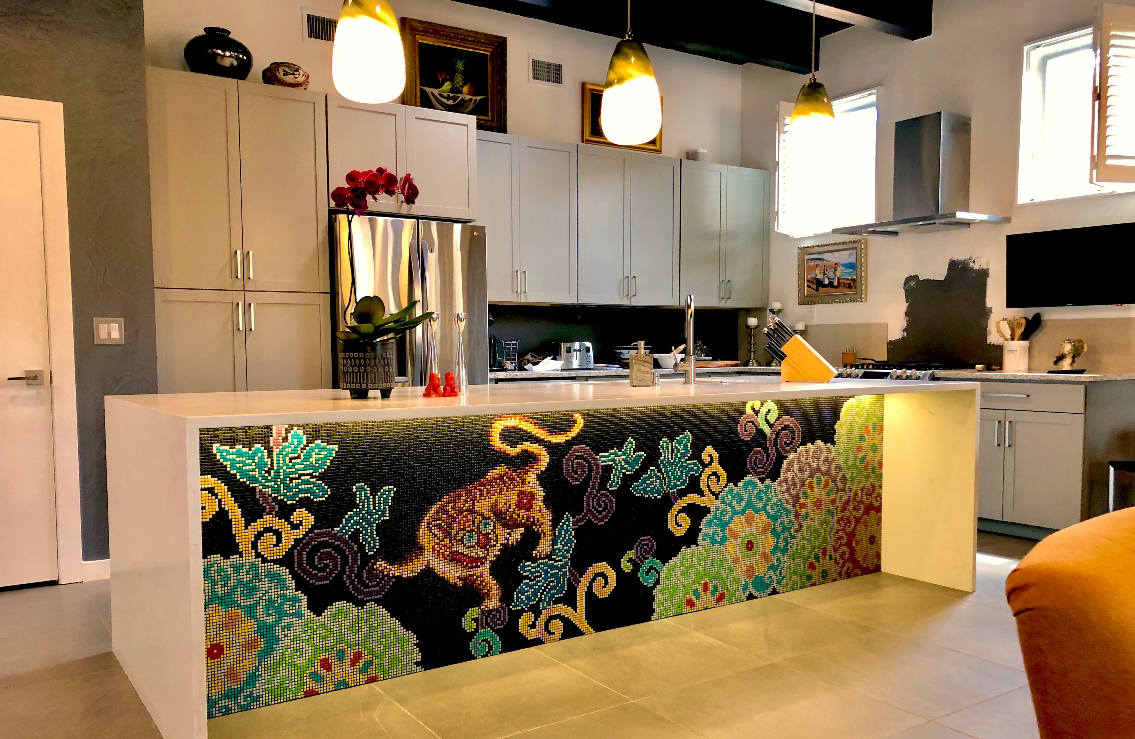 Beagle Island Kitchen Mosaic